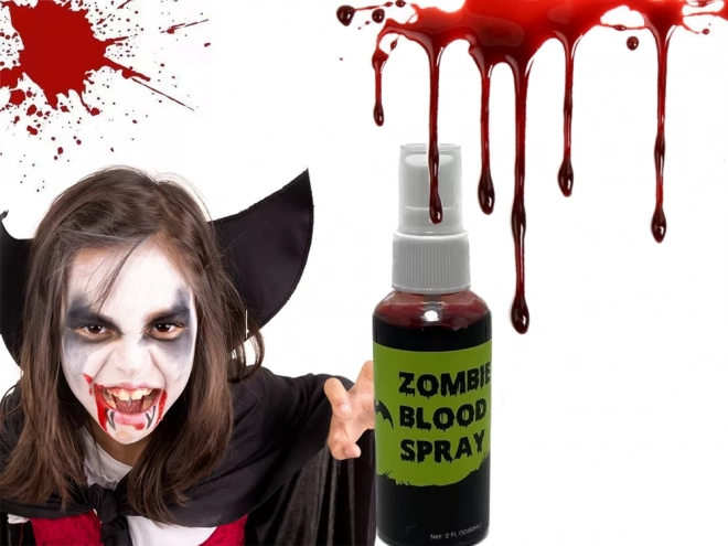 Halloween Blut Spray Make-up