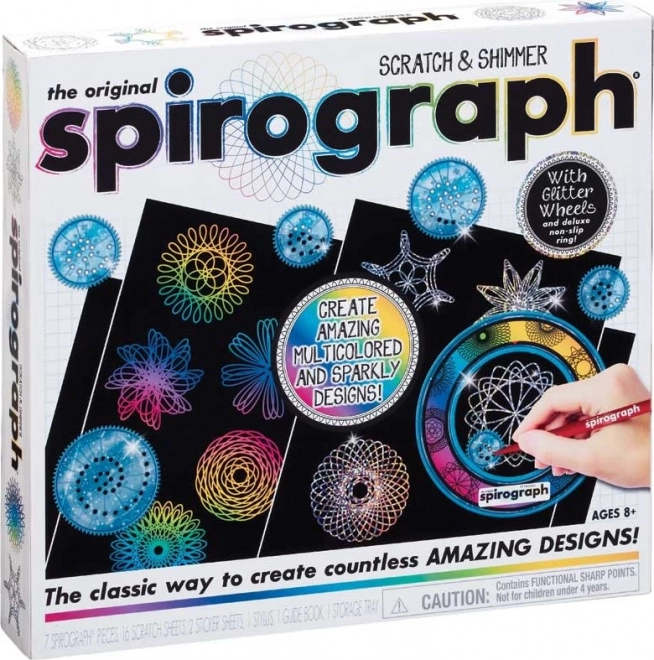 Spirograph Scratch & Shimmer Set