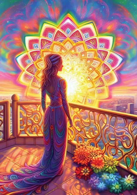 Wunderschöner Sonnenuntergang 1000 Teile Puzzle