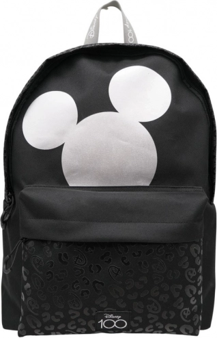Rucksack mit Mickey Mouse Motiv schwarz