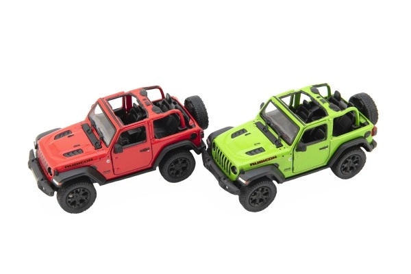 Jeep Wrangler Modellauto mit Offenem Dach