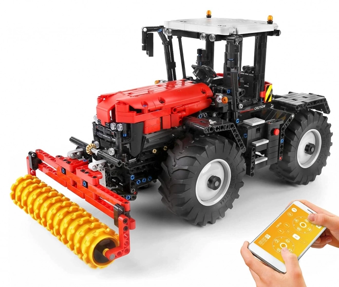 Konstruktionsspielzeug Roter Traktor