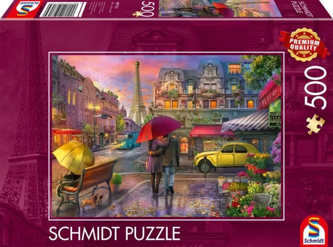 Puzzle Paris im Regen 500 Teile