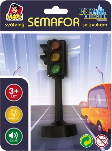 Kinderspielzeug-Ampel mit Licht und Ton