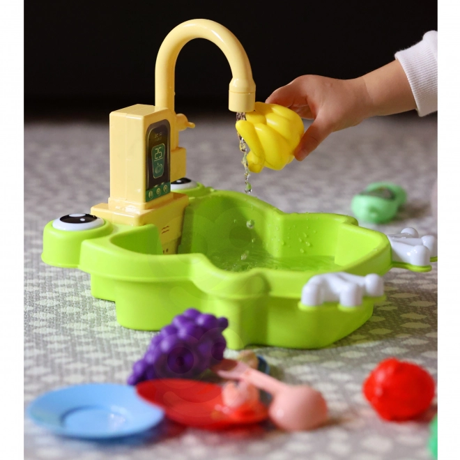 Woopie Küchenspüle Frosch mit Wasserfunktion