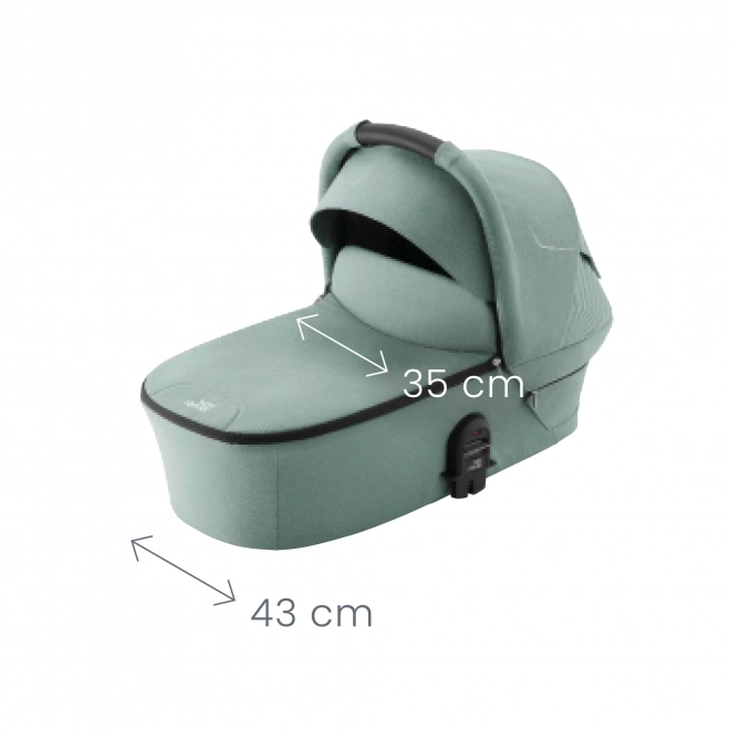 Komplettset Kinderwagen Smile 5Z mit Lux Babywanne in Linen Grey