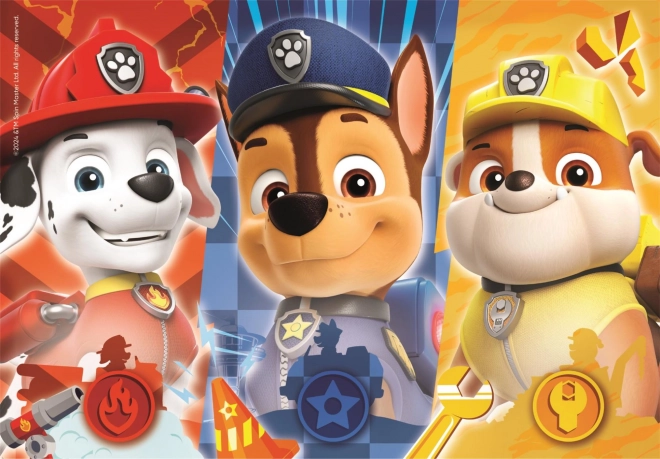 Puzzle 104 Teile - Paw Patrol Abenteuer