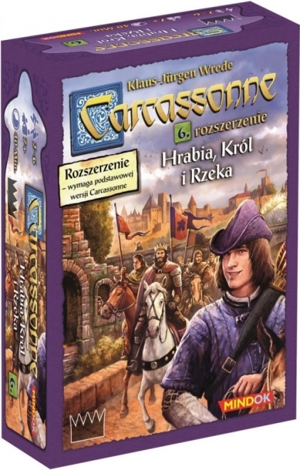 Carcassonne: Graf, König und Fluss - Erweiterung des Brettspiels