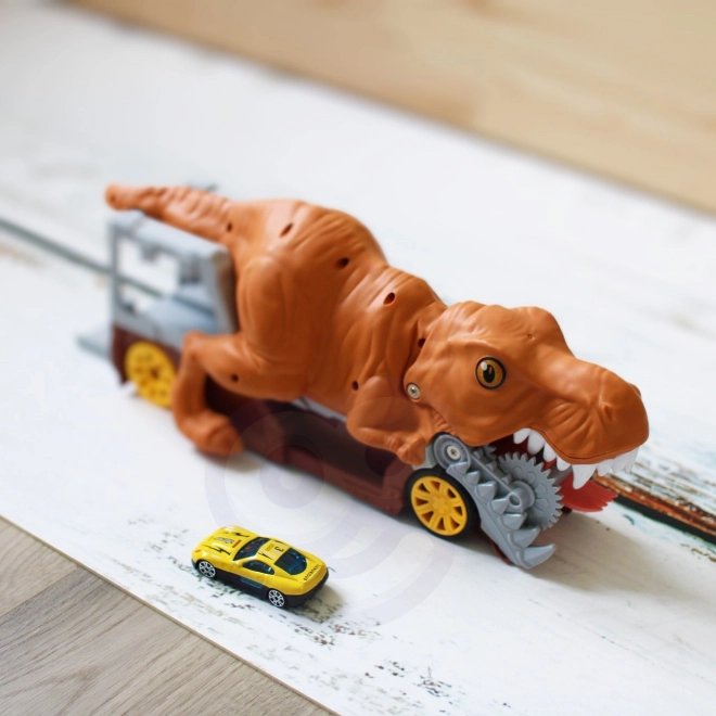 Dinosaurier-Auto-Abschussrampe
