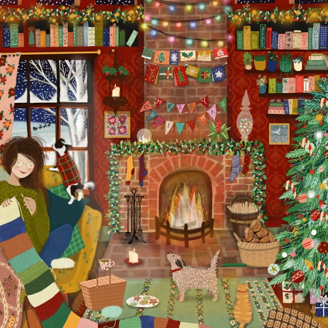 Puzzle Familienweihnacht 1000 Teile