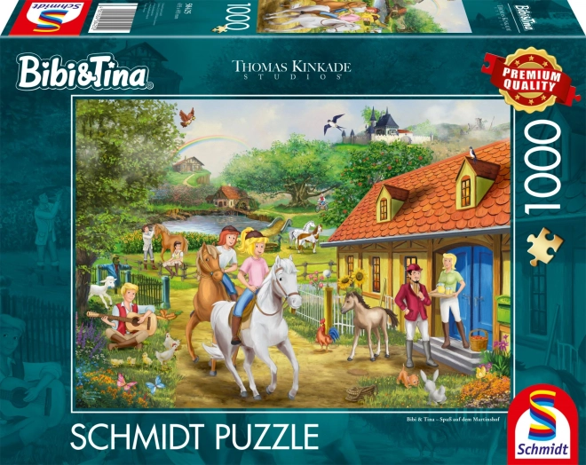 Puzzle Bibi und Tina: Martins Farm 1000 Teile