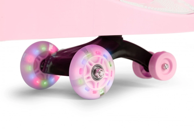 Wiggle Auto mit LED-Rädern in Rosa von ECOTOYS