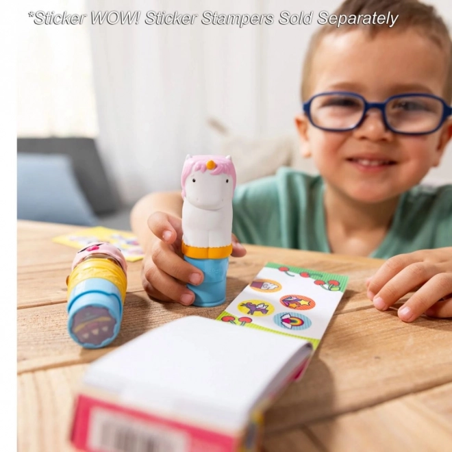 Aufkleber-Set Lieblingsmotive mit Mini-Buch Sticker WOW