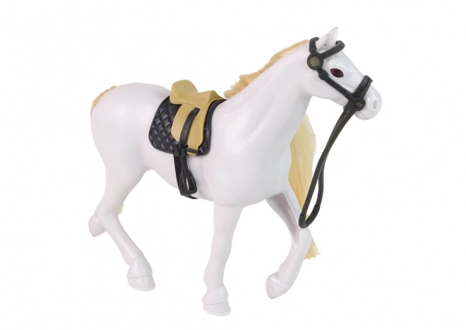 Pferd zum Pflegen mit Zubehör und Stall