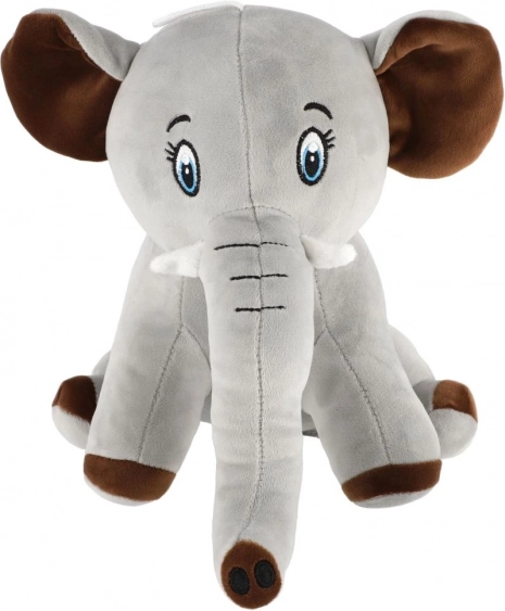 Sitzender Plüsch-Elefant 30 cm