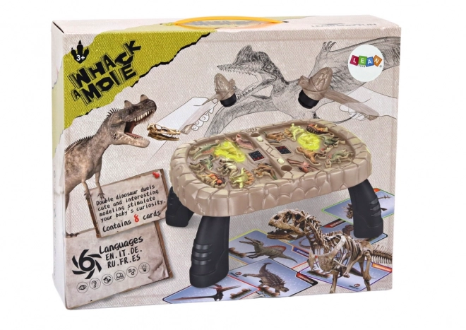 Geschicklichkeitsspiel Whac-a-Mole Dinosaurier Tisch