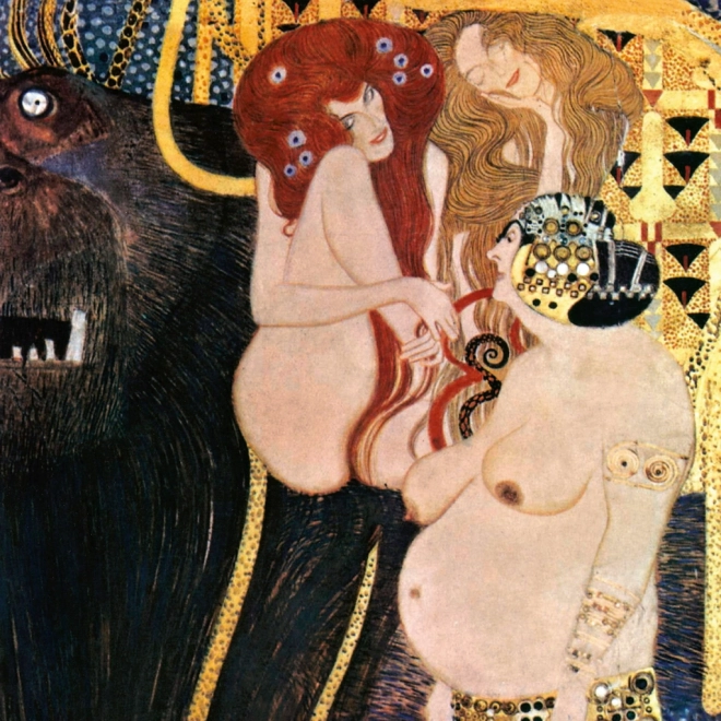 Notizkalender mit Bildern von Gustav Klimt 2026