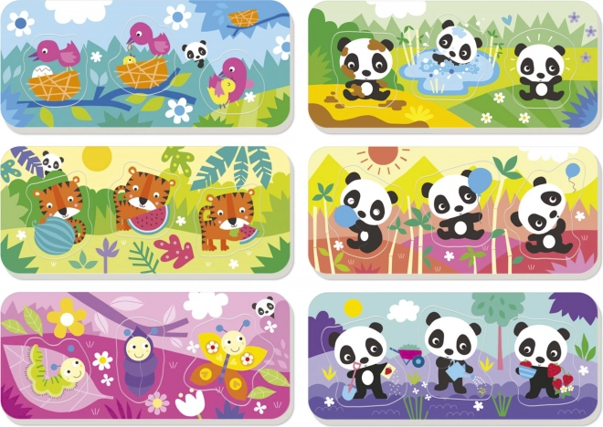 Educa Baby Puzzle Panda und Freunde