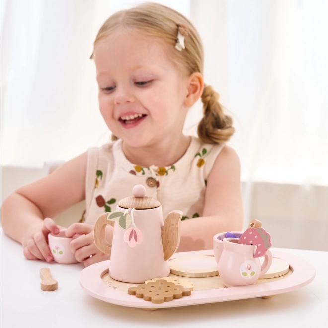 Holz Tee-Set für Kinder