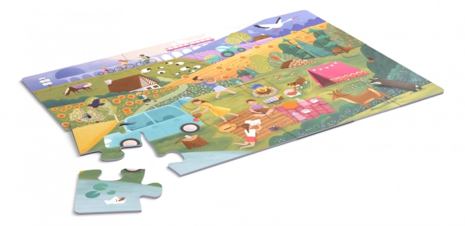 Riesenpuzzle Ausflug