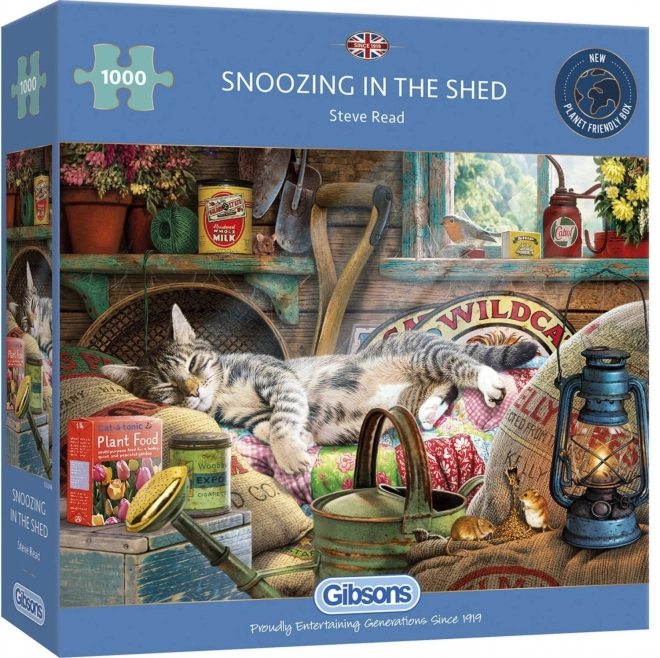Puzzle Ruhe 1000 Teile von Gibsons