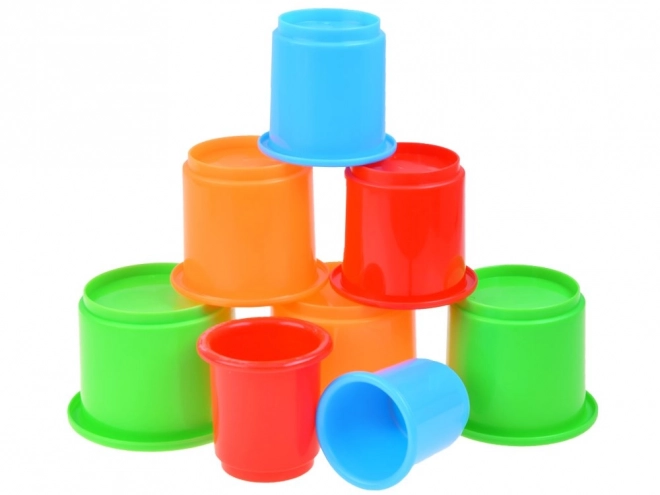 Bunte Stapelbecher LITTLE TIKES Pyramide