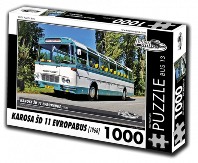 Puzzle Retro-Autos BUS Karosa ŠD 11 Evropabus 1000 Teile