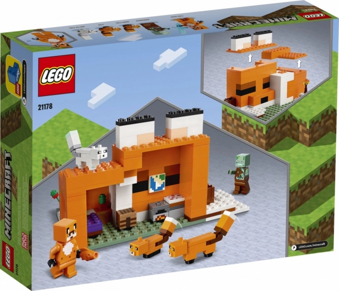 Fuchsbau von Lego Minecraft