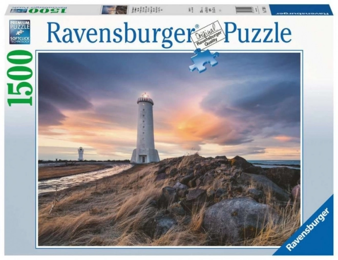 Magische Landschaft um den Leuchtturm Puzzle 1500 Teile