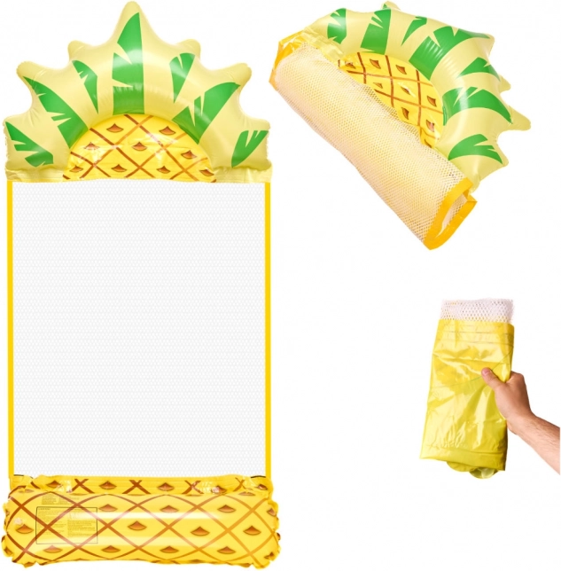 Aufblasbare Strand-Wasser-Hängematte Ananas