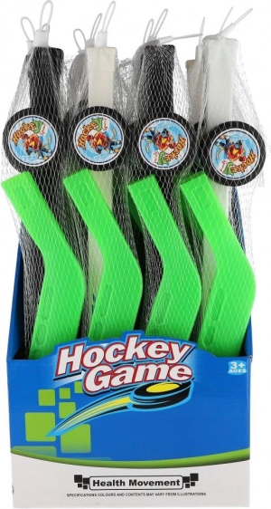 Kinder Hockeyschläger mit Puck aus Kunststoff 74 cm