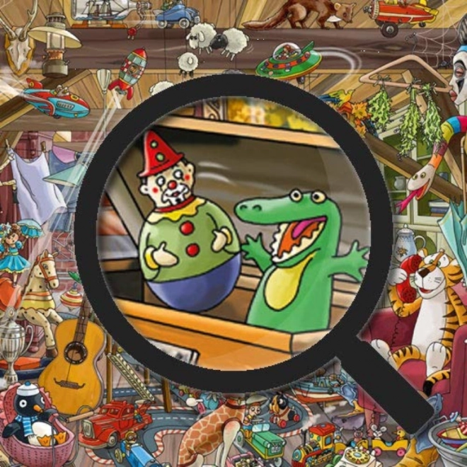 Heye Puzzle Auf dem Dachboden 1000 Teile
