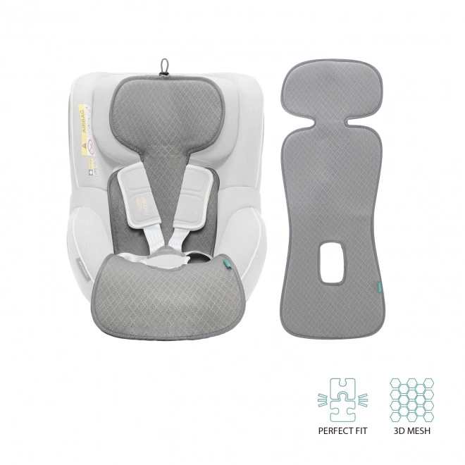 Atmungsaktive Einlage für Kindersitz Zopa Breeze Gruppe 1 Foggy Grey