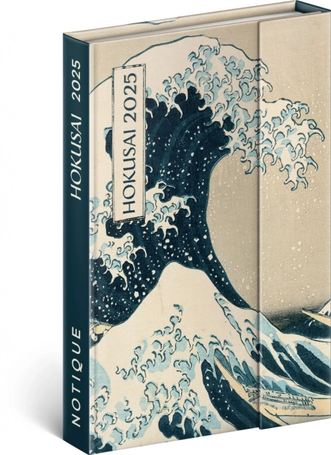 Magnetischer Wochenkalender Katsushika Hokusai 2025