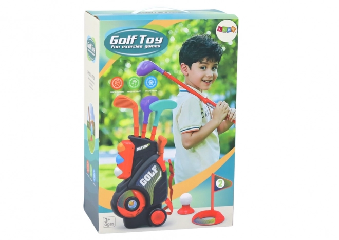 Golfspielset für Kinder mit Trolly