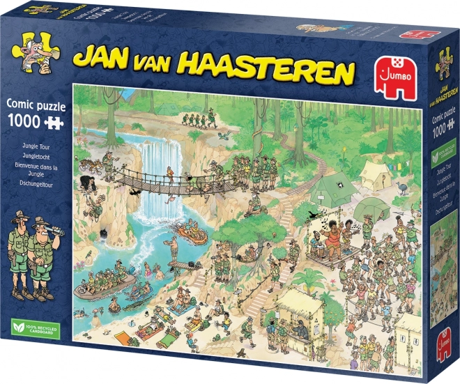 Jumbo Puzzle Jan Van Haasteren Dschungelabenteuer 1000 Teile