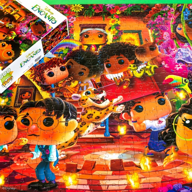 Puzzle POP! Encanto von Funko Games mit 500 Teilen