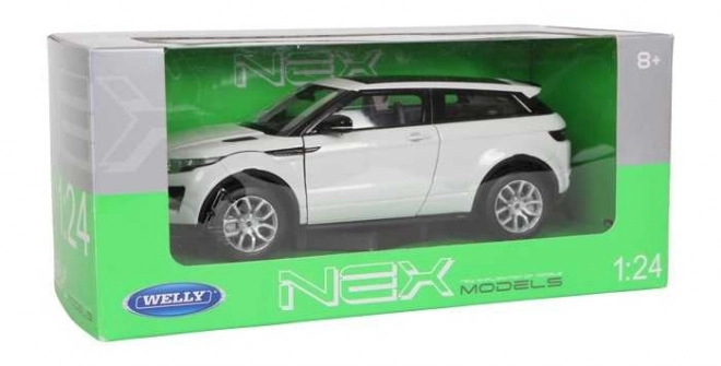 Welly Land Rover Range Rover Evoque 1:24 Modell Weiß