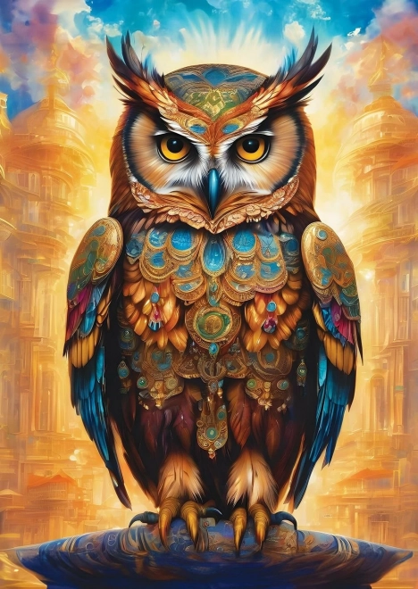 Puzzle Eule 500 Teile