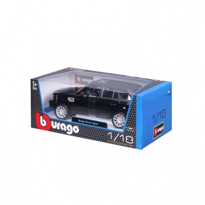 Bburago Range Rover Sport Modellauto in Schwarz