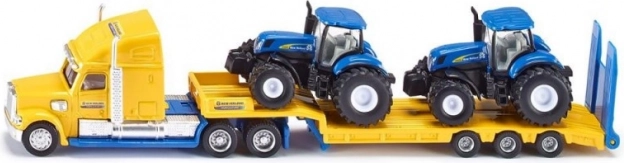 Lastkraftwagen mit New Holland Traktoren