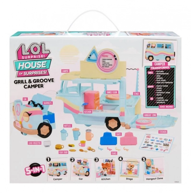 LOL Surprise! Grill & Groove Camping Wohnmobil