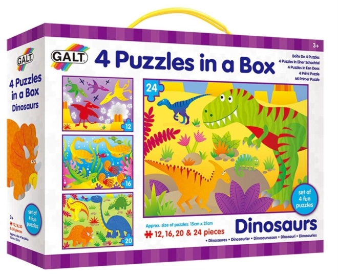 GALT Puzzle Land der Dinosaurier Kinder-Puzzleset