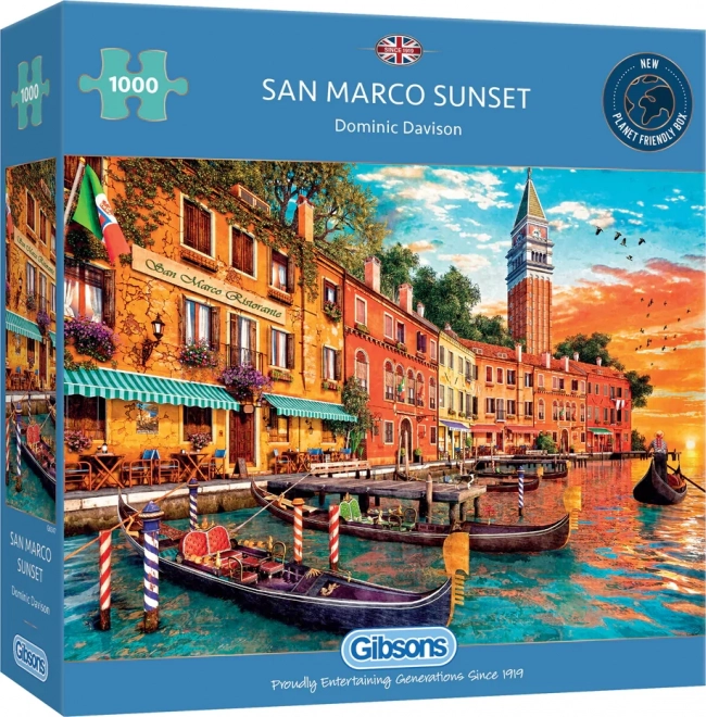 Puzzle San Marco Sonnenuntergang 1000 Teile