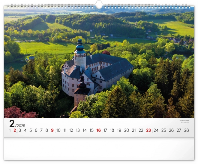 Notique Wandkalender Panorama Tschechische Republik 2025