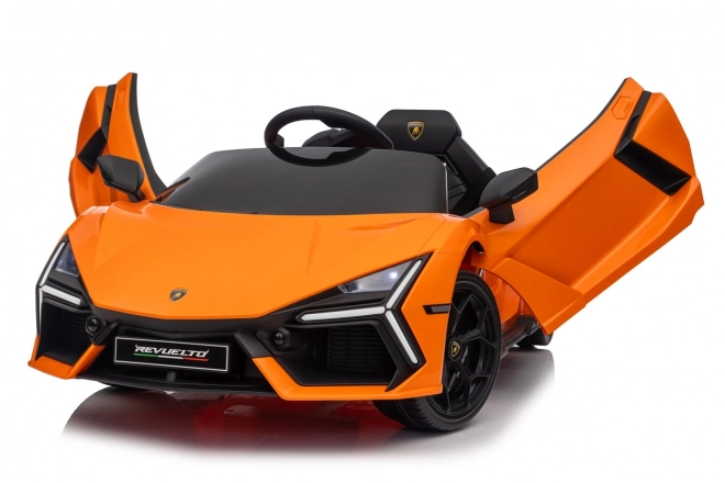 Kinder Elektroauto Lamborghini Revuelto orange
