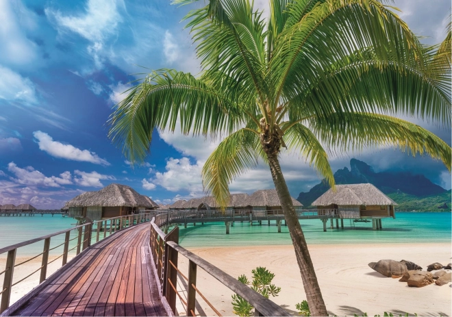 Puzzle mit Strandmotiv von Bora-Bora