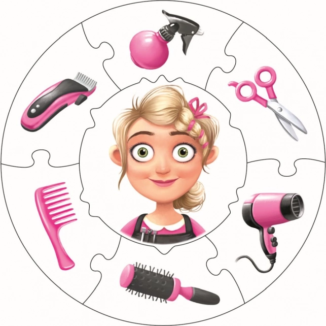 Friseurin – Welt der Frisuren und Fantasie