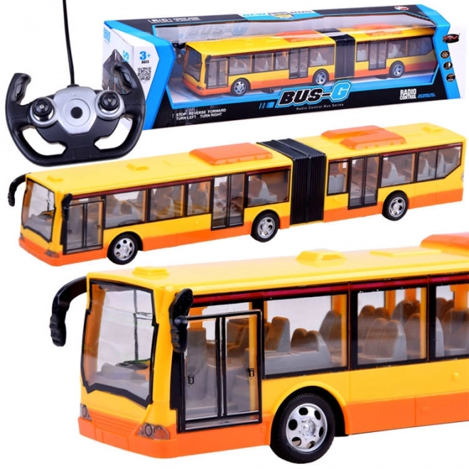 Fernbedienbarer RC Bus für Kinder – Gelb