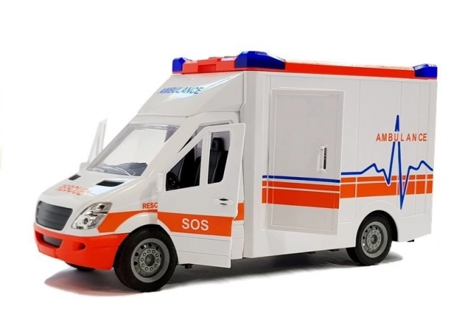 Ambulanzfahrzeug mit Licht und Sound